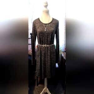Long Sleeve Fall Dress Size M